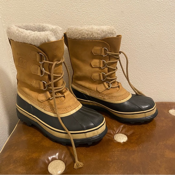 Sorel Women’s Caribou Insulated Waterproof Winter / Snow Boots Size 8 - Picture 3 of 12
